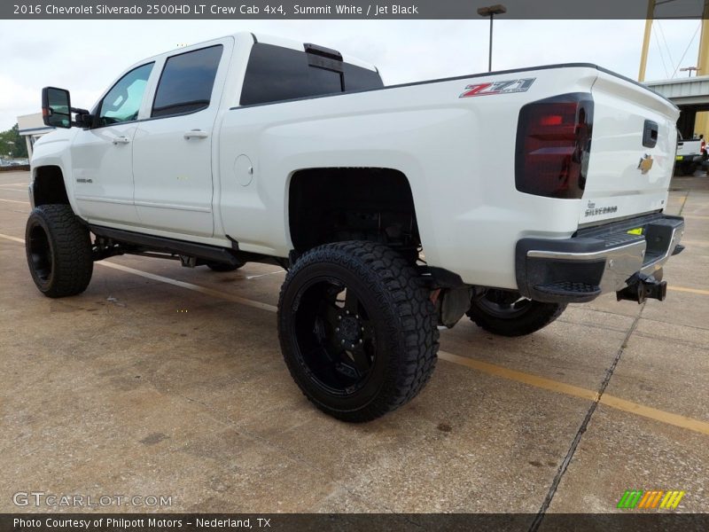 Summit White / Jet Black 2016 Chevrolet Silverado 2500HD LT Crew Cab 4x4