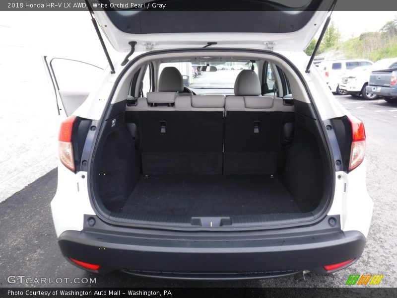 White Orchid Pearl / Gray 2018 Honda HR-V LX AWD