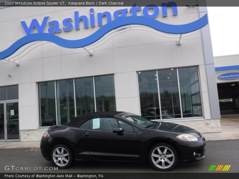 Kalapana Black / Dark Charcoal 2007 Mitsubishi Eclipse Spyder GT