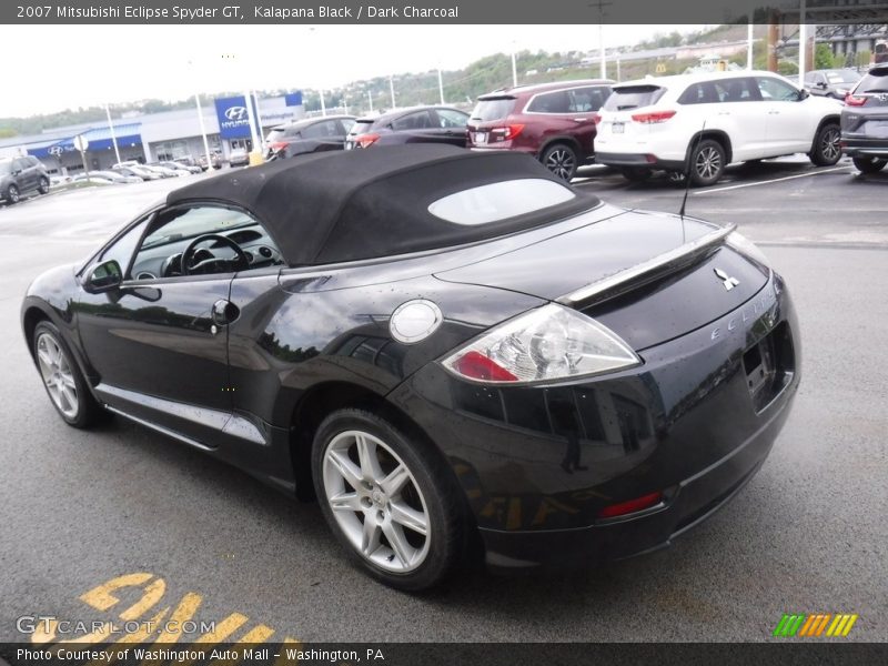 Kalapana Black / Dark Charcoal 2007 Mitsubishi Eclipse Spyder GT