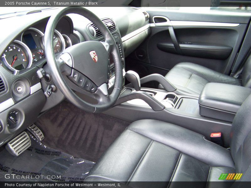 Titanium Metallic / Black 2005 Porsche Cayenne S