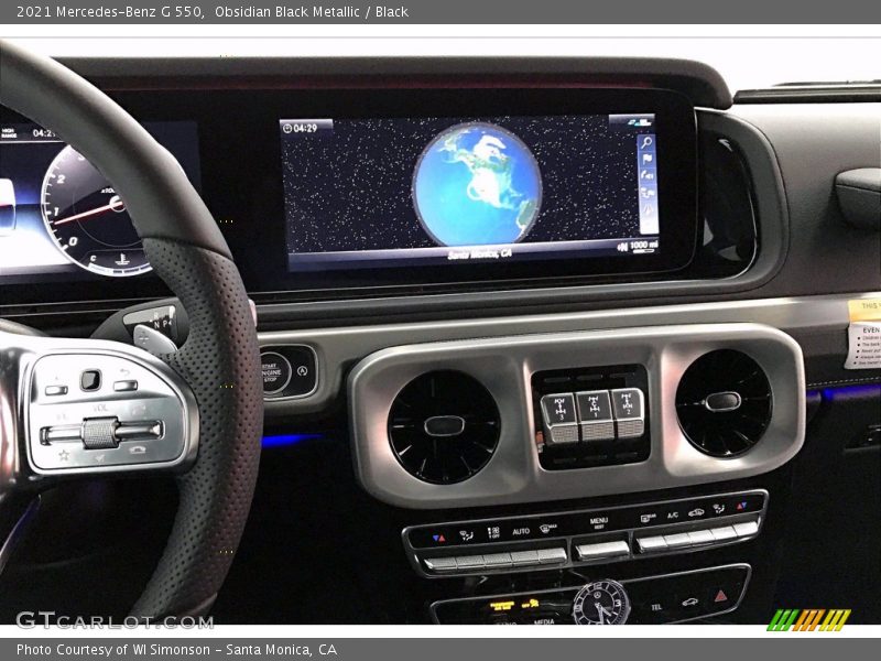 Obsidian Black Metallic / Black 2021 Mercedes-Benz G 550
