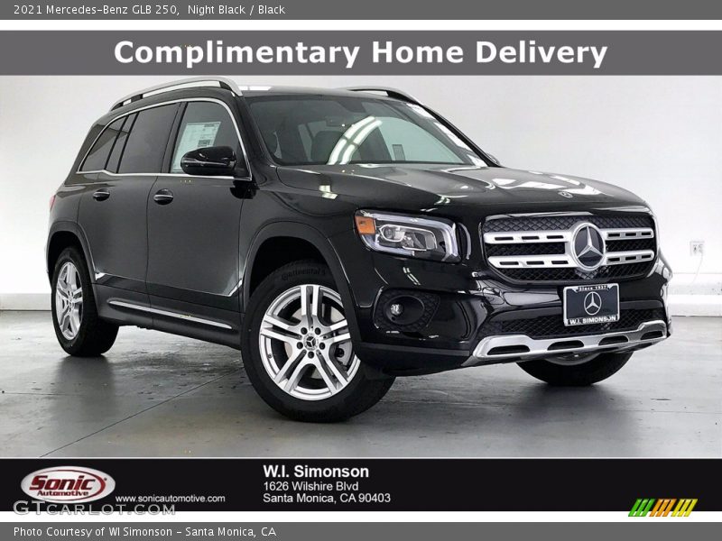 Night Black / Black 2021 Mercedes-Benz GLB 250