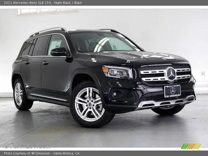 Night Black / Black 2021 Mercedes-Benz GLB 250