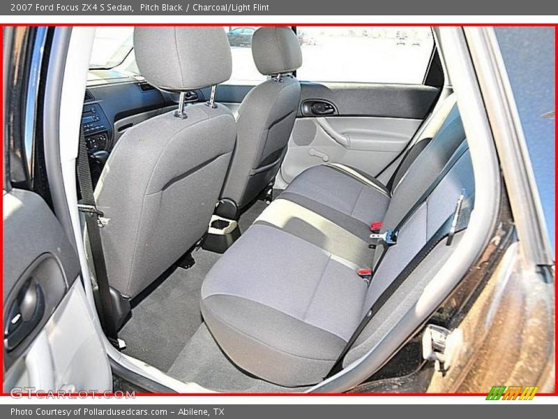 Pitch Black / Charcoal/Light Flint 2007 Ford Focus ZX4 S Sedan