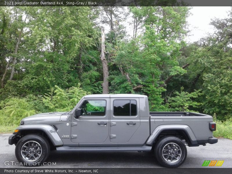 Sting-Gray / Black 2021 Jeep Gladiator Overland 4x4