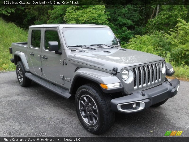 Sting-Gray / Black 2021 Jeep Gladiator Overland 4x4