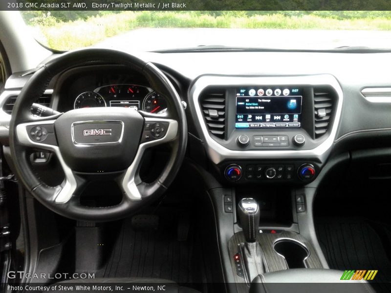 Ebony Twilight Metallic / Jet Black 2018 GMC Acadia SLT AWD