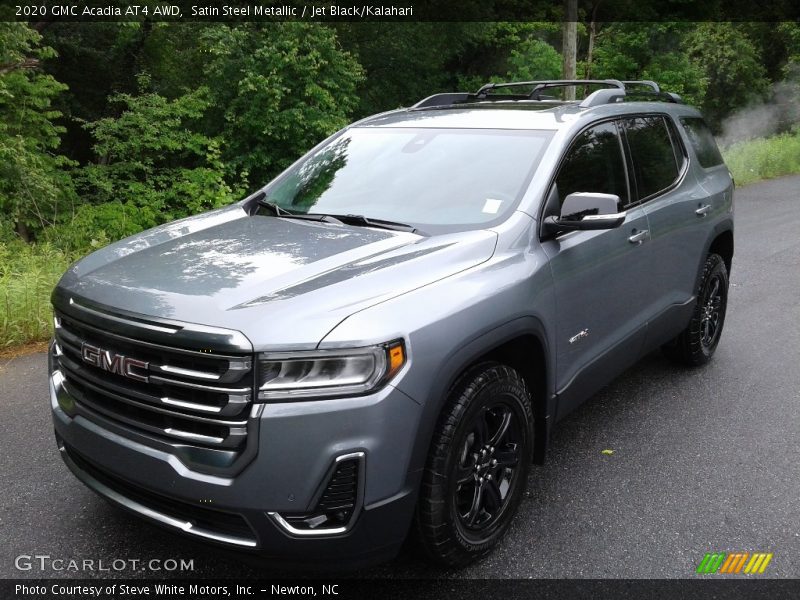 Satin Steel Metallic / Jet Black/Kalahari 2020 GMC Acadia AT4 AWD