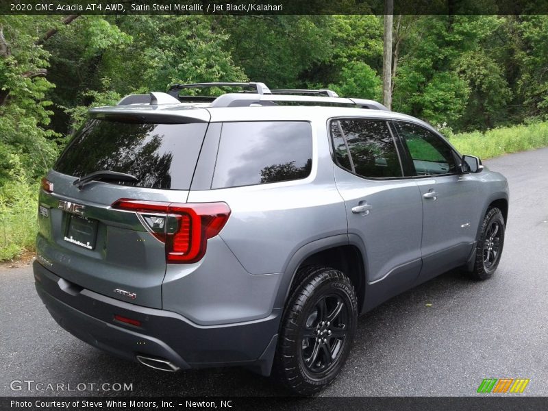 Satin Steel Metallic / Jet Black/Kalahari 2020 GMC Acadia AT4 AWD