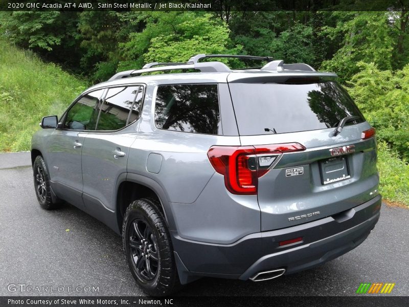 Satin Steel Metallic / Jet Black/Kalahari 2020 GMC Acadia AT4 AWD
