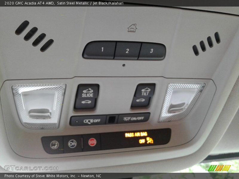 Satin Steel Metallic / Jet Black/Kalahari 2020 GMC Acadia AT4 AWD