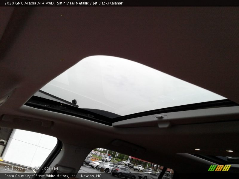 Satin Steel Metallic / Jet Black/Kalahari 2020 GMC Acadia AT4 AWD
