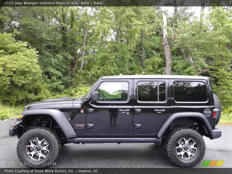  2020 Wrangler Unlimited Rubicon 4x4 Black