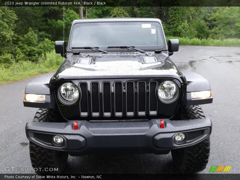 Black / Black 2020 Jeep Wrangler Unlimited Rubicon 4x4