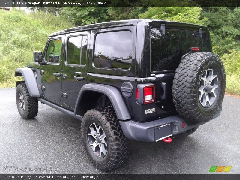 Black / Black 2020 Jeep Wrangler Unlimited Rubicon 4x4