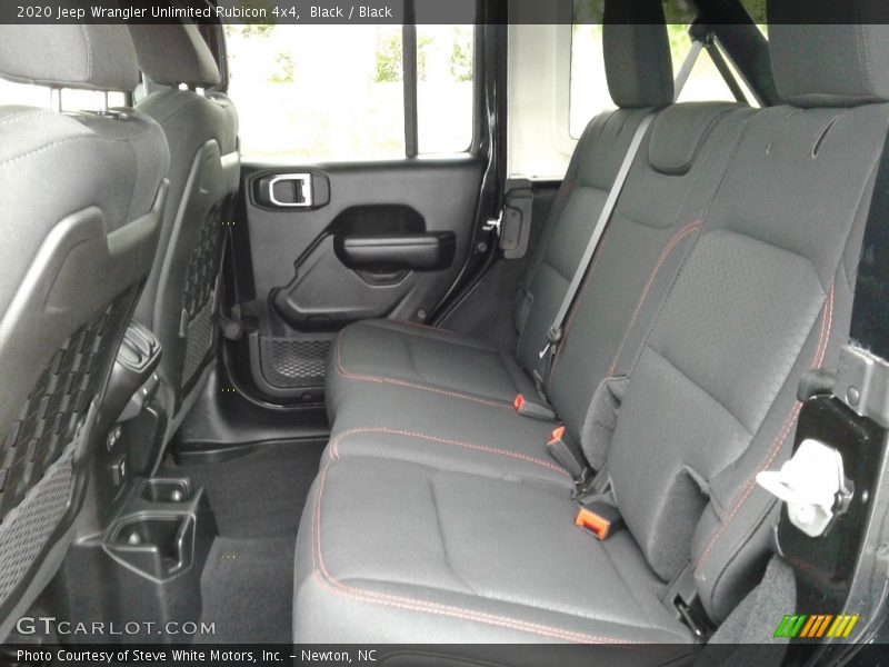 Rear Seat of 2020 Wrangler Unlimited Rubicon 4x4