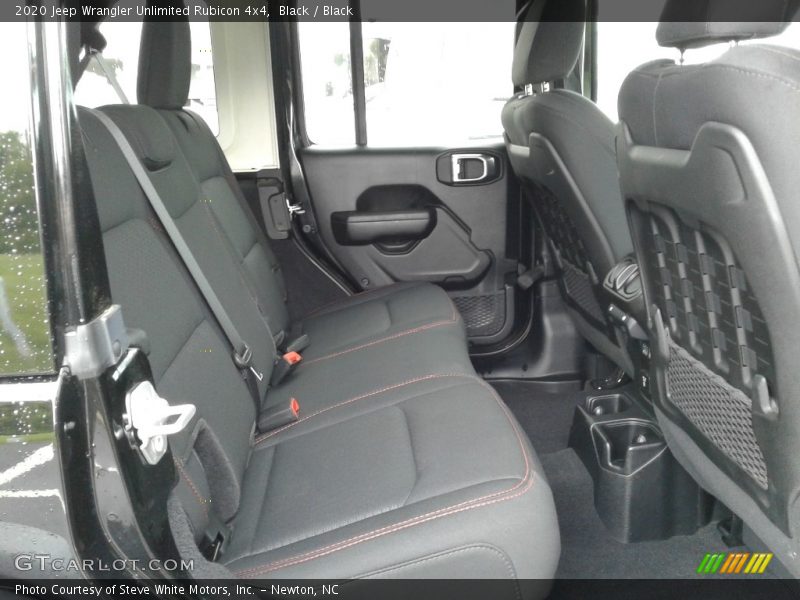 Rear Seat of 2020 Wrangler Unlimited Rubicon 4x4