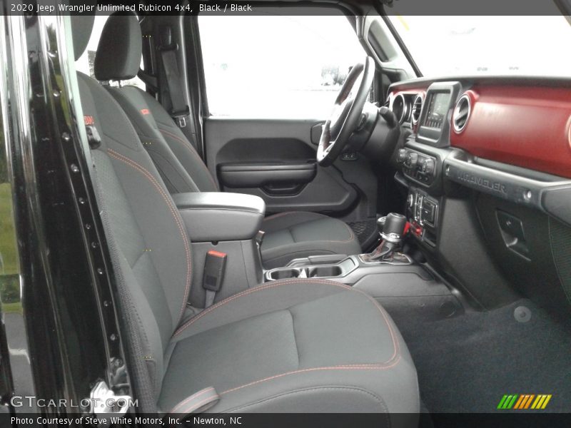 Front Seat of 2020 Wrangler Unlimited Rubicon 4x4