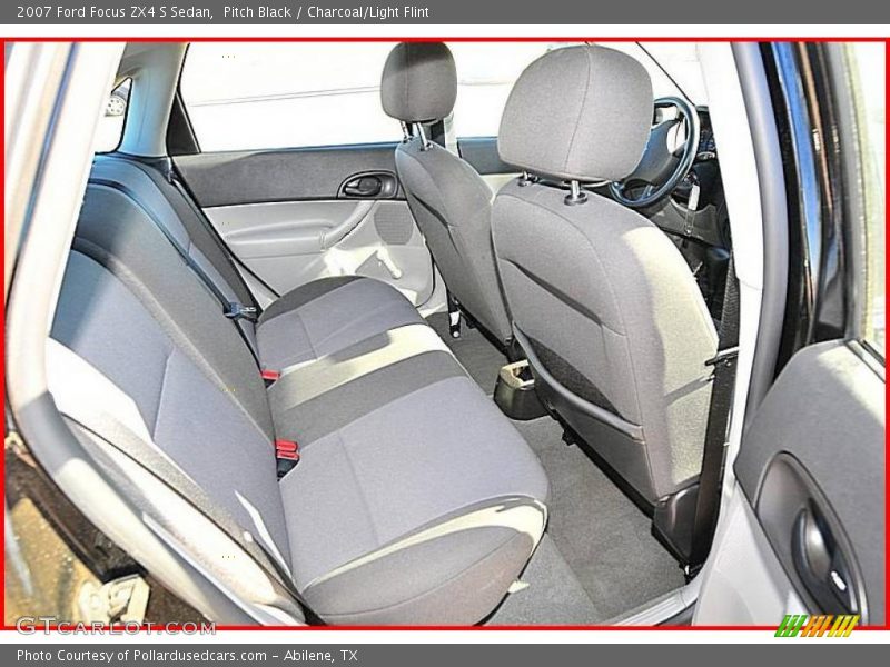 Pitch Black / Charcoal/Light Flint 2007 Ford Focus ZX4 S Sedan