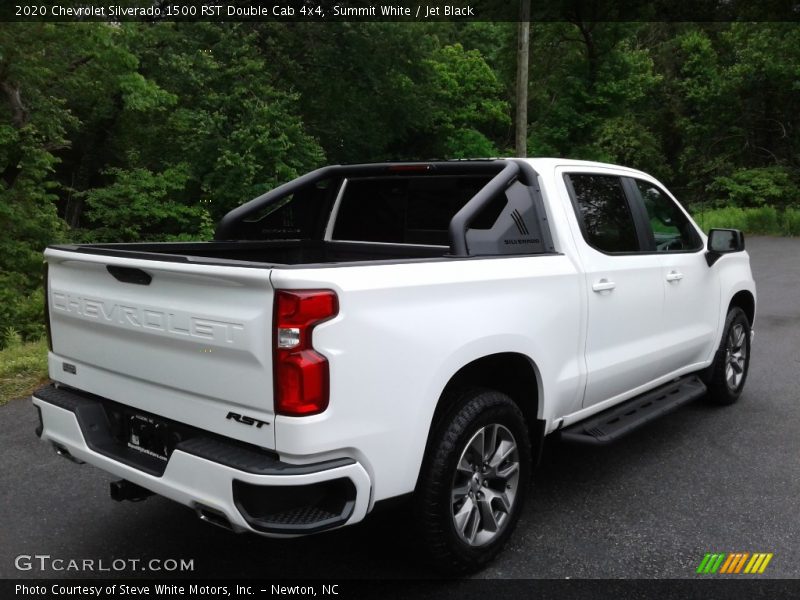 Summit White / Jet Black 2020 Chevrolet Silverado 1500 RST Double Cab 4x4