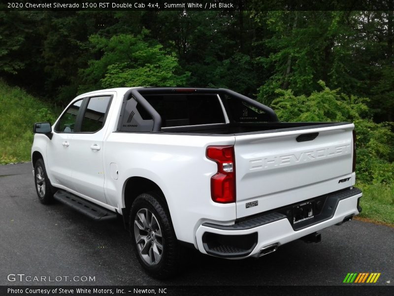 Summit White / Jet Black 2020 Chevrolet Silverado 1500 RST Double Cab 4x4