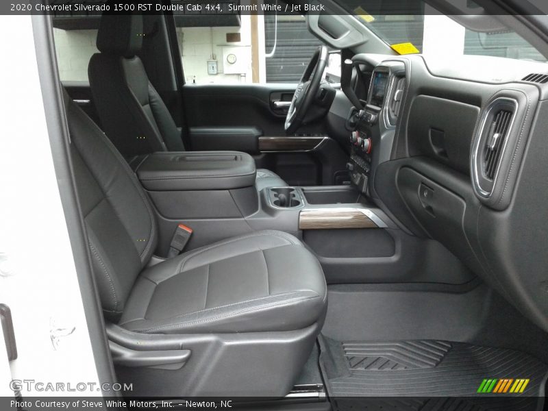 Summit White / Jet Black 2020 Chevrolet Silverado 1500 RST Double Cab 4x4