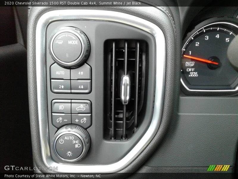 Summit White / Jet Black 2020 Chevrolet Silverado 1500 RST Double Cab 4x4