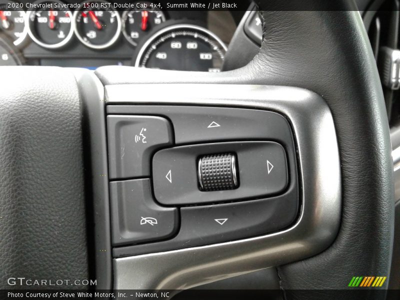 Summit White / Jet Black 2020 Chevrolet Silverado 1500 RST Double Cab 4x4