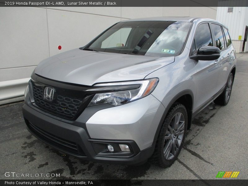 Lunar Silver Metallic / Black 2019 Honda Passport EX-L AWD