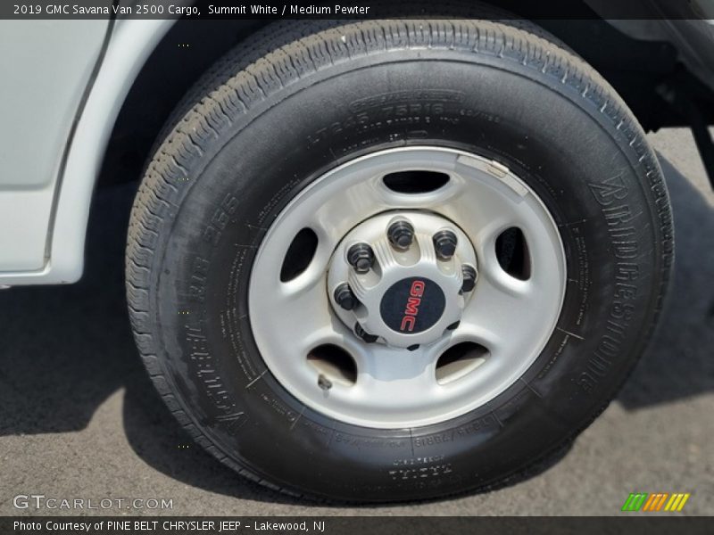 Summit White / Medium Pewter 2019 GMC Savana Van 2500 Cargo