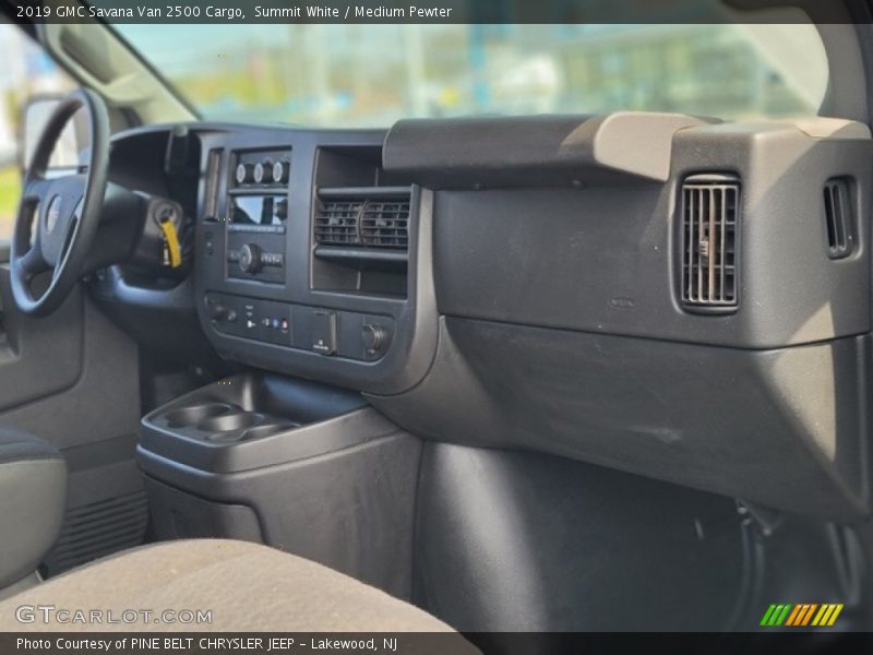Summit White / Medium Pewter 2019 GMC Savana Van 2500 Cargo