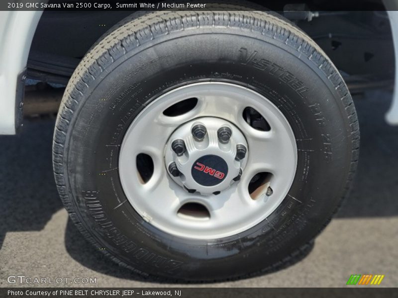 Summit White / Medium Pewter 2019 GMC Savana Van 2500 Cargo