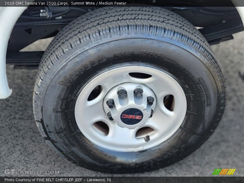 Summit White / Medium Pewter 2019 GMC Savana Van 2500 Cargo