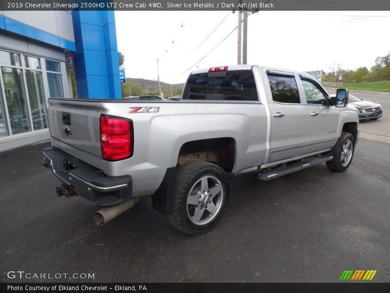 Silver Ice Metallic / Dark Ash/Jet Black 2019 Chevrolet Silverado 2500HD LTZ Crew Cab 4WD
