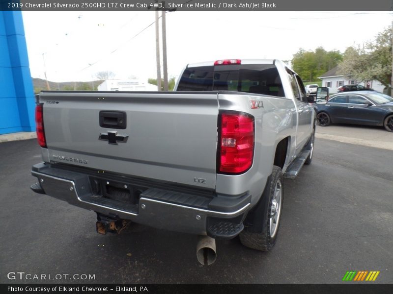 Silver Ice Metallic / Dark Ash/Jet Black 2019 Chevrolet Silverado 2500HD LTZ Crew Cab 4WD
