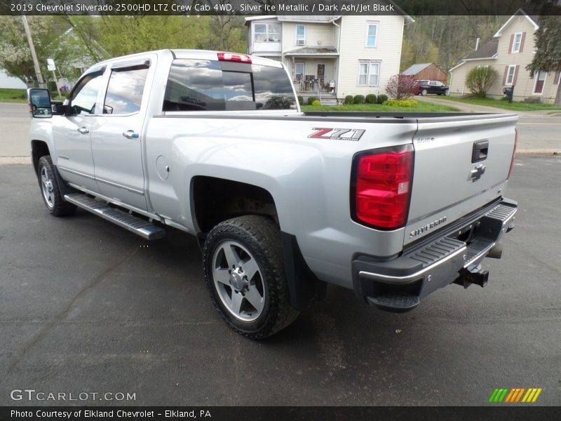 Silver Ice Metallic / Dark Ash/Jet Black 2019 Chevrolet Silverado 2500HD LTZ Crew Cab 4WD