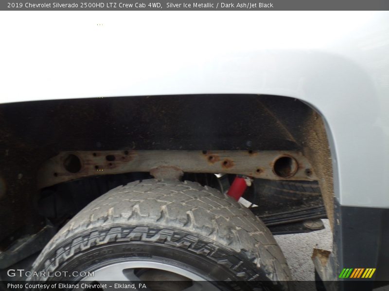 Silver Ice Metallic / Dark Ash/Jet Black 2019 Chevrolet Silverado 2500HD LTZ Crew Cab 4WD