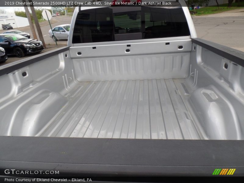 Silver Ice Metallic / Dark Ash/Jet Black 2019 Chevrolet Silverado 2500HD LTZ Crew Cab 4WD