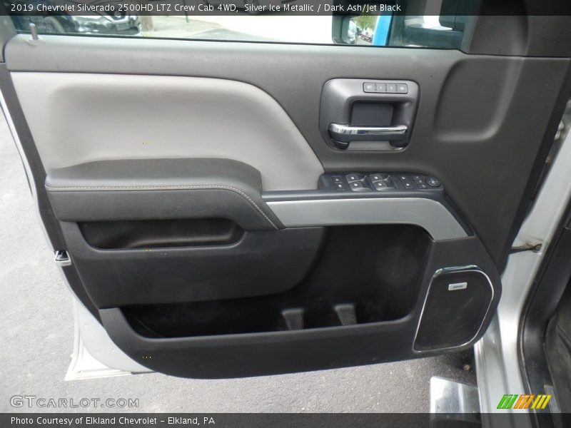Silver Ice Metallic / Dark Ash/Jet Black 2019 Chevrolet Silverado 2500HD LTZ Crew Cab 4WD