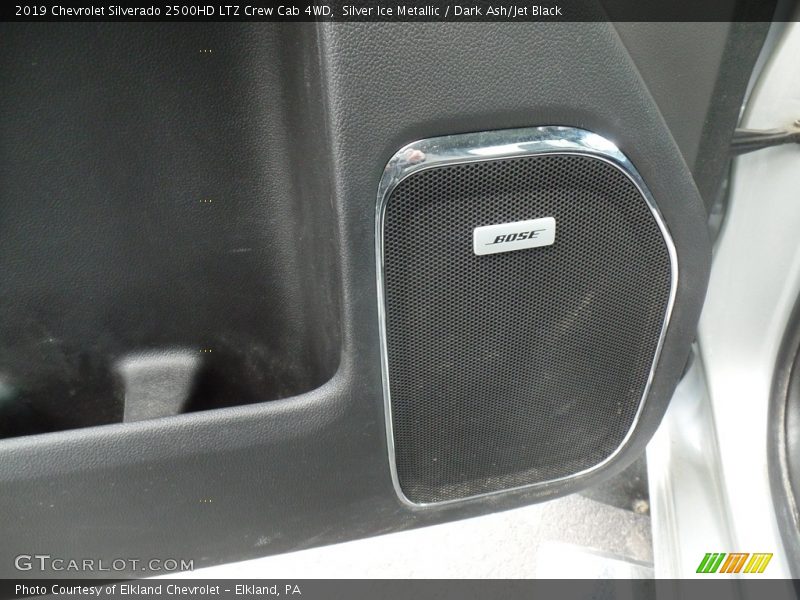 Silver Ice Metallic / Dark Ash/Jet Black 2019 Chevrolet Silverado 2500HD LTZ Crew Cab 4WD