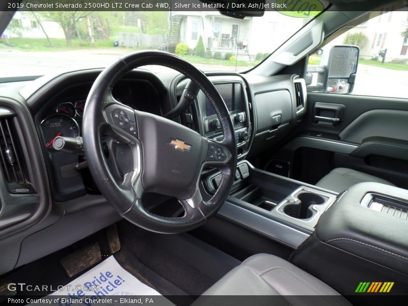 Silver Ice Metallic / Dark Ash/Jet Black 2019 Chevrolet Silverado 2500HD LTZ Crew Cab 4WD
