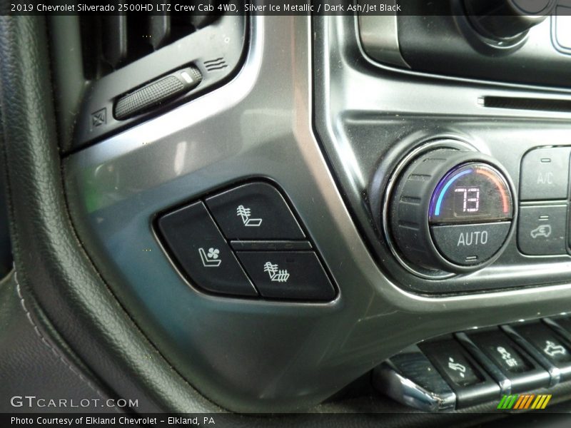 Silver Ice Metallic / Dark Ash/Jet Black 2019 Chevrolet Silverado 2500HD LTZ Crew Cab 4WD