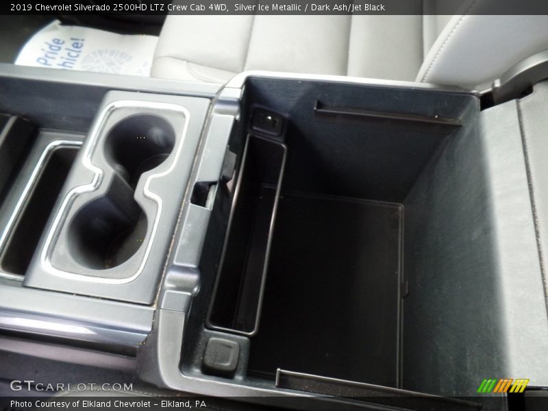 Silver Ice Metallic / Dark Ash/Jet Black 2019 Chevrolet Silverado 2500HD LTZ Crew Cab 4WD