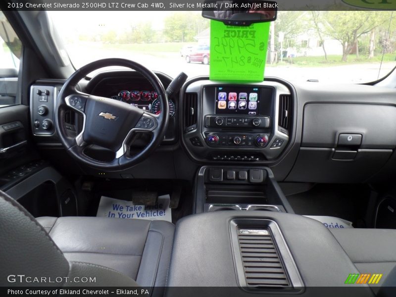 Silver Ice Metallic / Dark Ash/Jet Black 2019 Chevrolet Silverado 2500HD LTZ Crew Cab 4WD