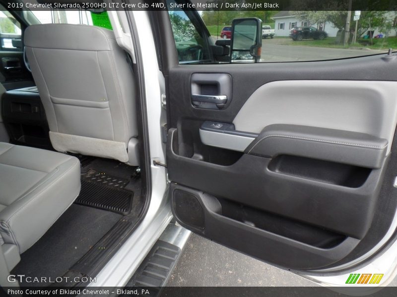 Silver Ice Metallic / Dark Ash/Jet Black 2019 Chevrolet Silverado 2500HD LTZ Crew Cab 4WD