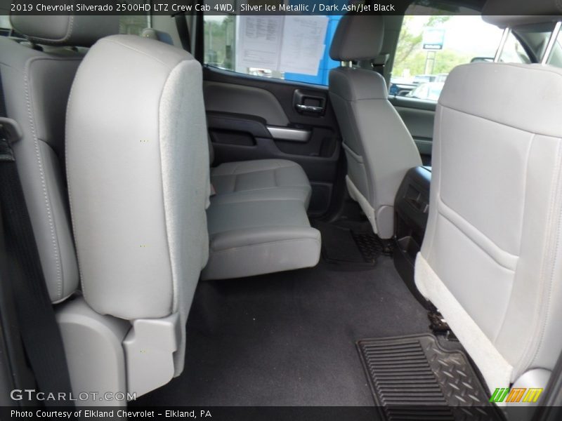Silver Ice Metallic / Dark Ash/Jet Black 2019 Chevrolet Silverado 2500HD LTZ Crew Cab 4WD