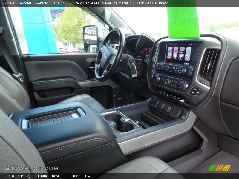 Silver Ice Metallic / Dark Ash/Jet Black 2019 Chevrolet Silverado 2500HD LTZ Crew Cab 4WD