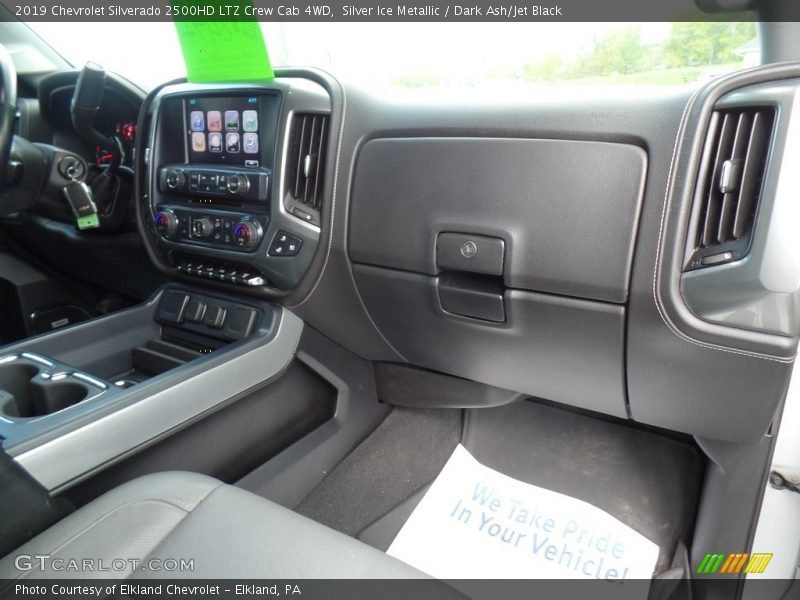 Silver Ice Metallic / Dark Ash/Jet Black 2019 Chevrolet Silverado 2500HD LTZ Crew Cab 4WD