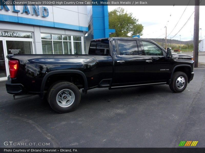 Mosaic Black Metallic / Jet Black 2021 Chevrolet Silverado 3500HD High Country Crew Cab 4x4